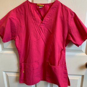 Wonder Wink Scrub Top Size XS